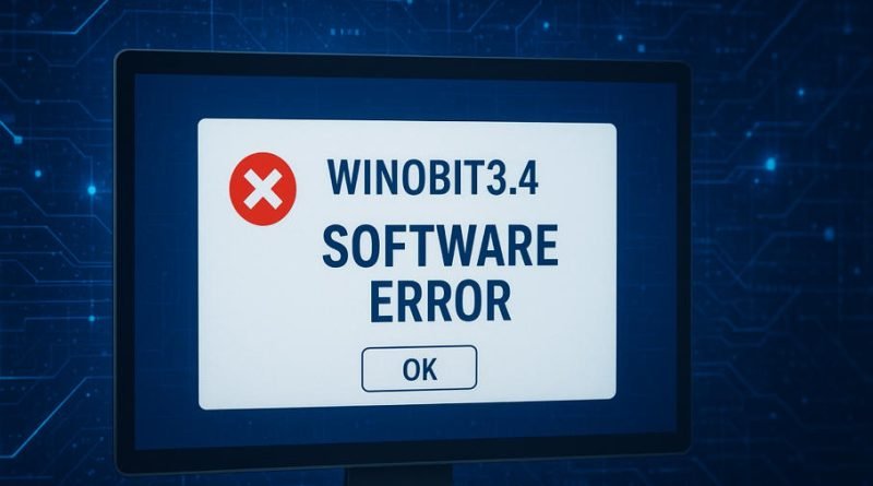 Decoding the Mystery: A Comprehensive Guide to the “Winobit3.4 Software Error”