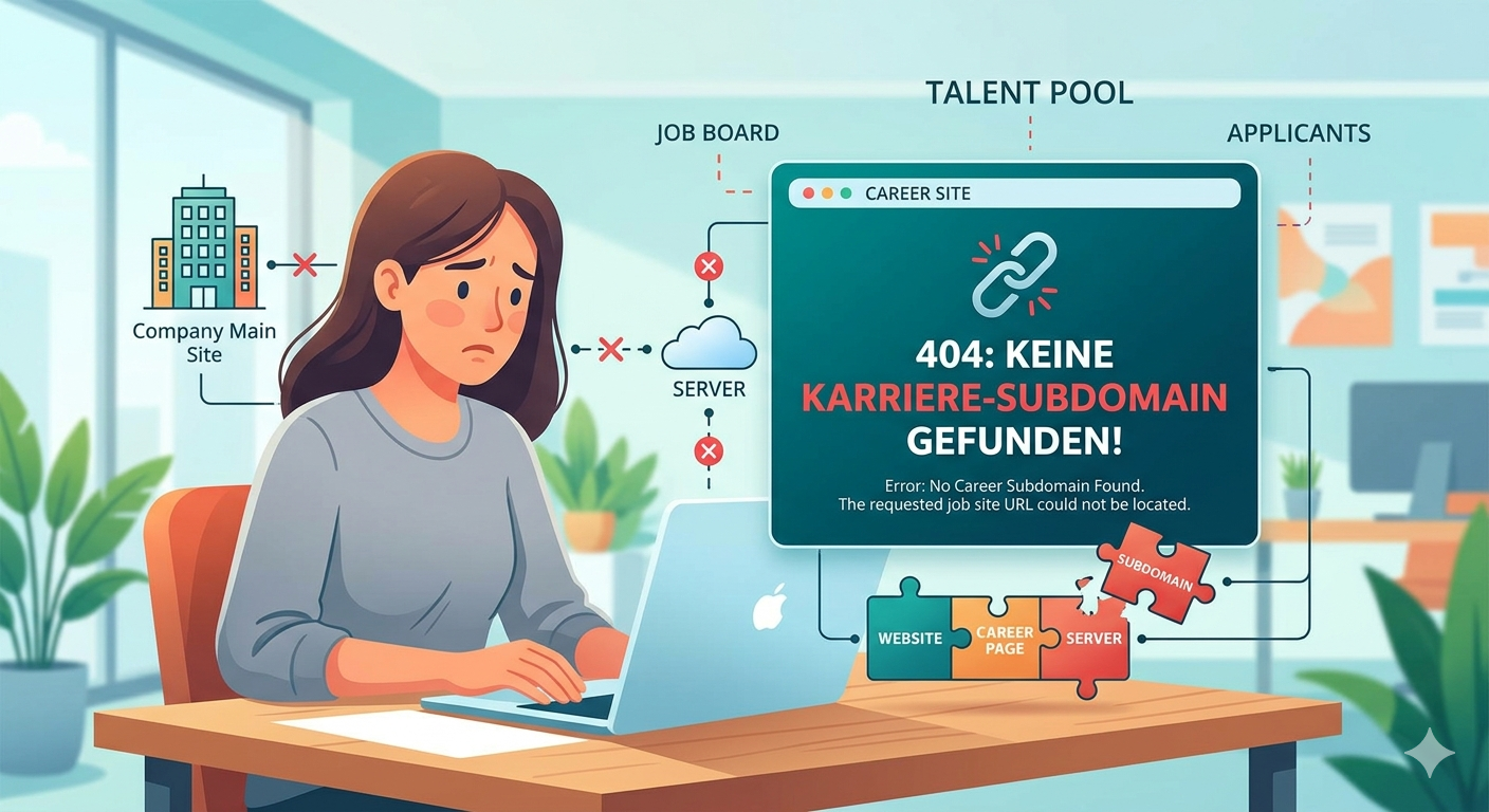 Keine Karriere-Subdomain Gefunden? Fix Your Job Site Errors Now