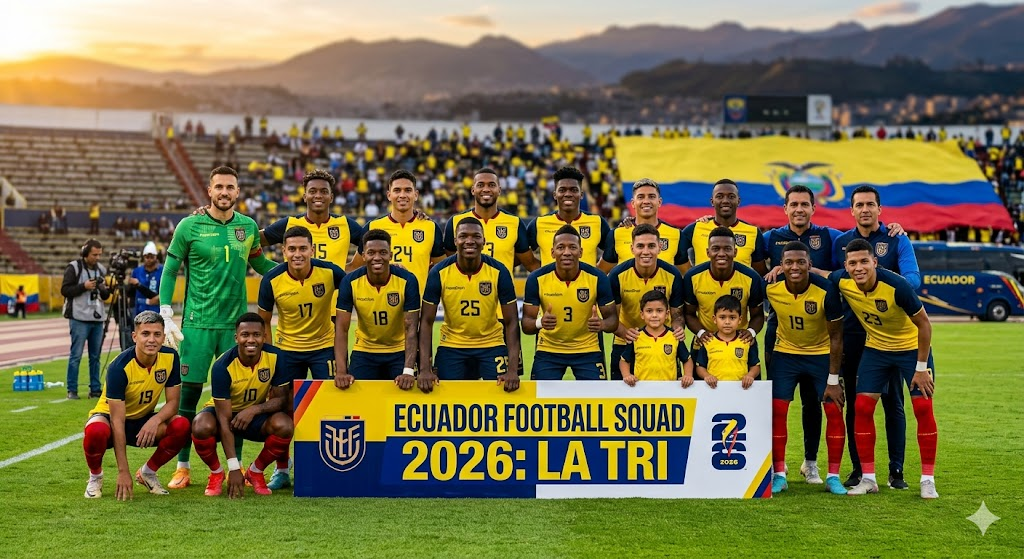 Ecuador Football Squad 2026: Meet the Stars of La Tri | Full Team Guide